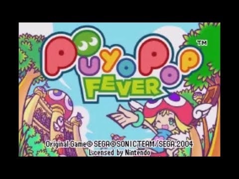 Screen de Puyo Pop sur Game Boy Advance