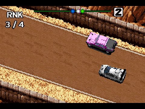 Capture de Racing Fever sur Game Boy Advance
