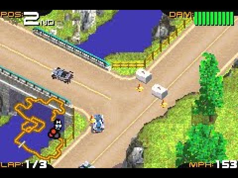 Screen de Racing Gears Advance sur Game Boy Advance