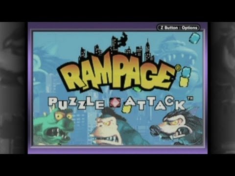 Aperçu du jeu Rampage: Puzzle Attack sur Game Boy Advance