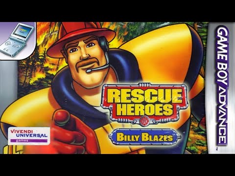 Scène de jeu de Rescue Heroes: Billy Blazes sur Game Boy Advance