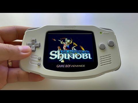 Screen de Revenge of Shinobi sur Game Boy Advance