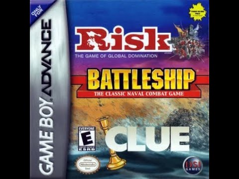 Risk / Battleship / Clue sur Game Boy Advance