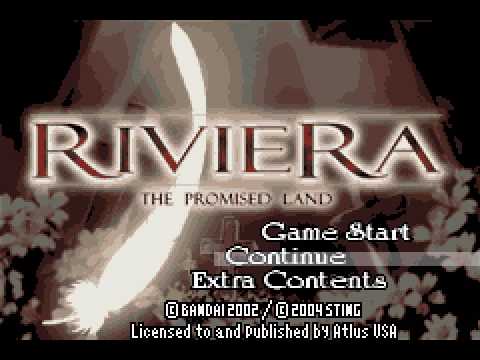 Screen de Riviera : La Terre Promise sur Game Boy Advance