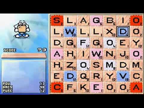 Aperçu du jeu Scrabble Scramble! sur Game Boy Advance