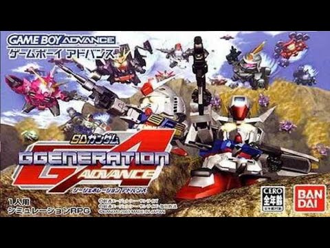 Photo de SD Gundam: G Generation Advance sur Game Boy Advance