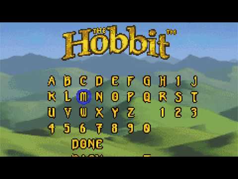 Photo de Bilbo le Hobbit sur Game Boy Advance