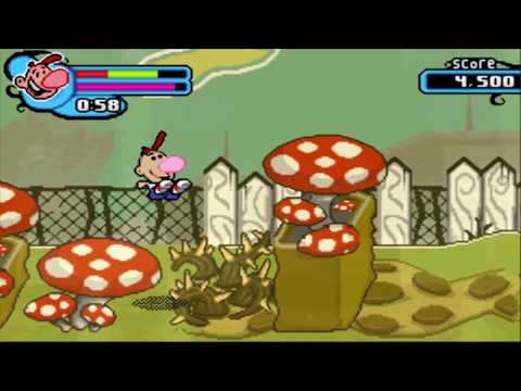 Illustration vidéo de Billy et Mandy sur Game Boy Advance