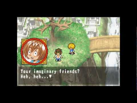Scène de jeu de Shaman King: Legacy of the Spirits (Soaring Hawk et Sprinting Wolf) sur Game Boy Advance