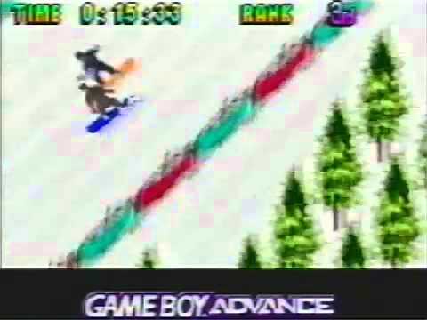 Capture de Shaun Palmer's Pro Snowboarder sur Game Boy Advance