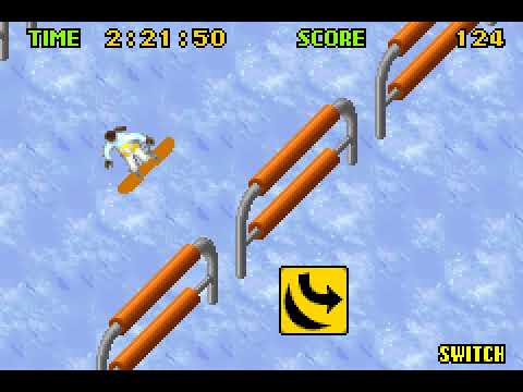 Illustration vidéo de Shaun Palmer's Pro Snowboarder sur Game Boy Advance