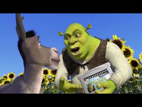 Aperçu du jeu Shrek le troisième sur Game Boy Advance