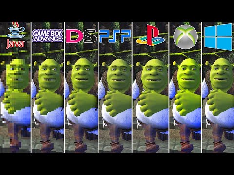 Capture de Shrek le troisième sur Game Boy Advance