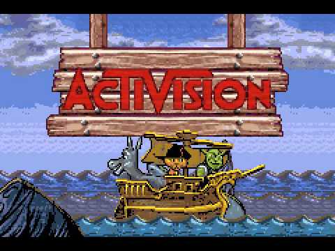Illustration vidéo de Shrek le troisième sur Game Boy Advance
