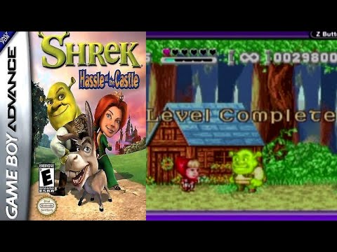 Screen de Shrek: Hassle at the Castle sur Game Boy Advance