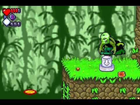 Scène de jeu de Bionicle: Matoran Adventures sur Game Boy Advance
