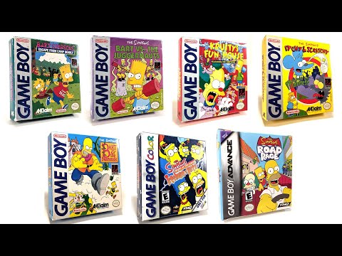 Simpsons sur Game Boy Advance