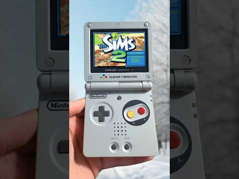 Capture de Sims 2 sur Game Boy Advance