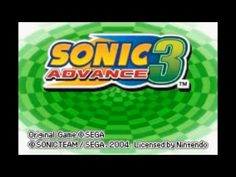 Screen de Sonic Advance 3 sur Game Boy Advance