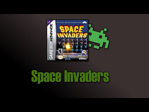Screen de Space Invaders EX sur Game Boy Advance