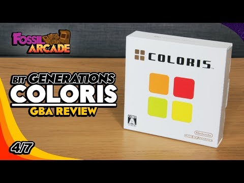 Illustration vidéo de bit Generations: Coloris sur Game Boy Advance