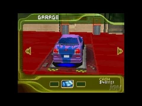 Screen de SRS: Street Racing Syndicate sur Game Boy Advance