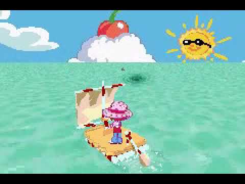 Screen de Strawberry Shortcake: Ice Cream Island Riding Camp sur Game Boy Advance
