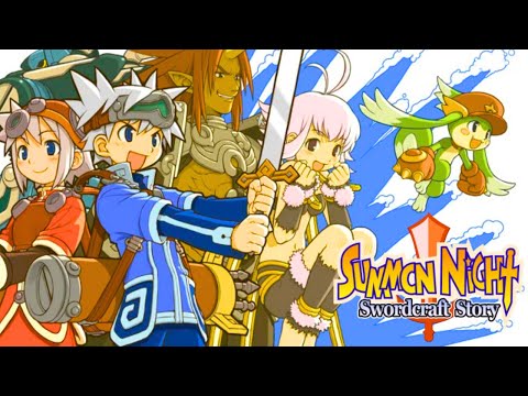Illustration vidéo de Summon Night: Swordcraft Story sur Game Boy Advance