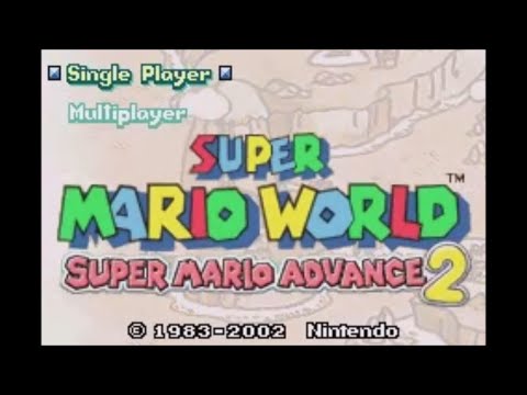 Screen de Super Mario Advance 2: Super Mario World sur Game Boy Advance