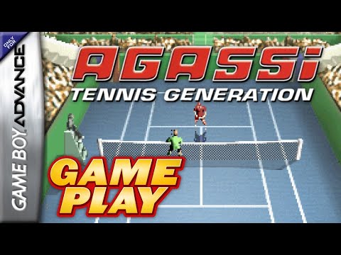 Illustration vidéo de Agassi Tennis Generation 2002 sur Game Boy Advance