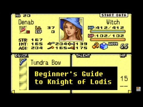 Screen de Tactics Ogre: The Knight of Lodis sur Game Boy Advance