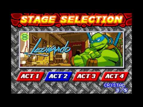 Teenage Mutant Ninja Turtles sur Game Boy Advance