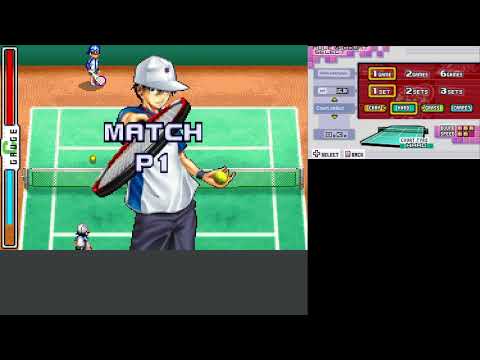 Screen de Tennis no ojisama 2003 (Cool Blue et Passion Red) sur Game Boy Advance