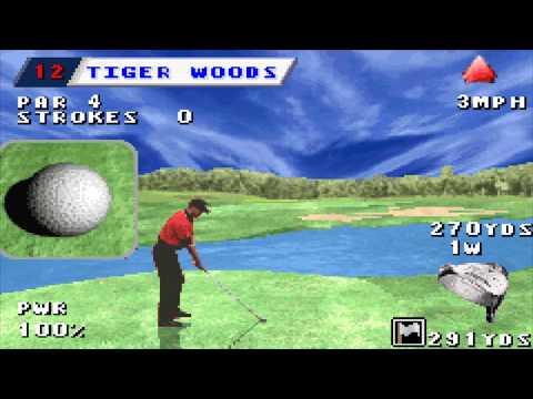 Screen de Tiger Woods PGA Tour Golf sur Game Boy Advance