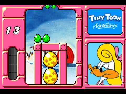 Tiny Toon Adventures: Wacky Stackers sur Game Boy Advance