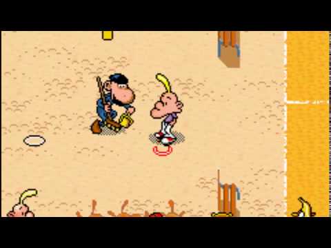 Scène de jeu de Titeuf : Ze Gag Machine sur Game Boy Advance