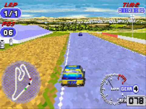 TOCA World Touring Cars sur Game Boy Advance