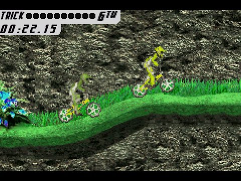 Screen de BMX Trick Racer sur Game Boy Advance
