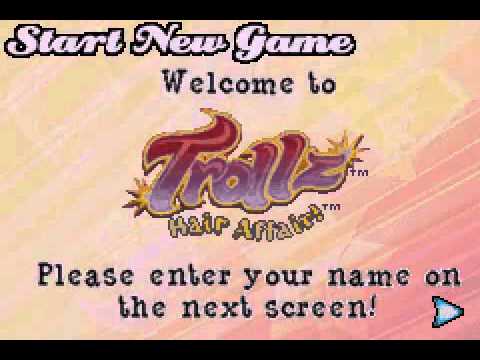 Trollz: Hair Affair! sur Game Boy Advance