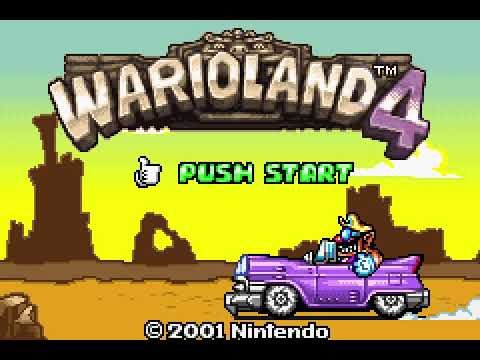 Screen de Wario Land 4 sur Game Boy Advance