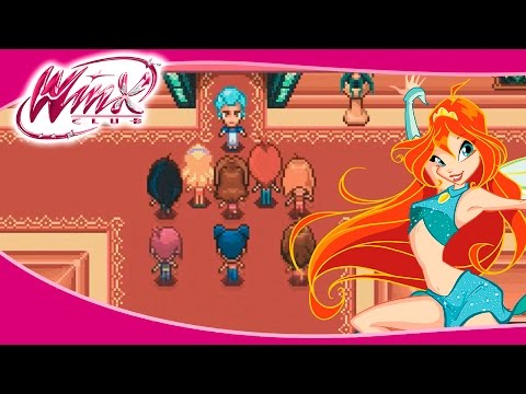 Scène de jeu de Winx Club sur Game Boy Advance