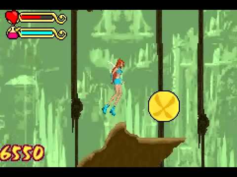 Scène de jeu de Winx Club: Quest for the Codex sur Game Boy Advance