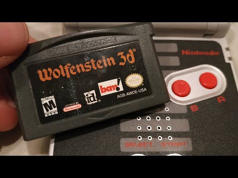 Screen de Wolfenstein 3D sur Game Boy Advance