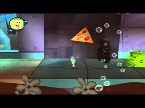 Capture de Bob l'éponge et ses amis contre les robots-jouets sur Game Boy Advance
