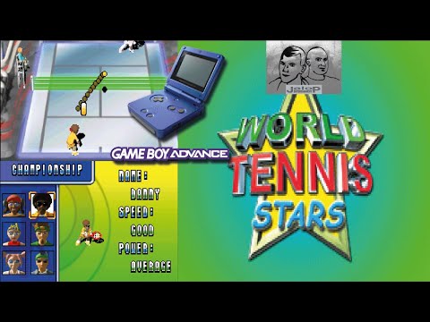 Photo de World Tennis Stars sur Game Boy Advance