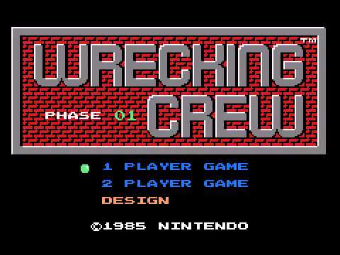 Wrecking Crew sur Game Boy Advance