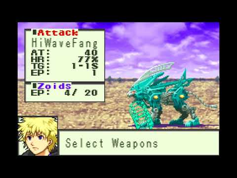 Capture de Zoids: Legacy sur Game Boy Advance