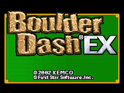 Boulder Dash EX sur Game Boy Advance