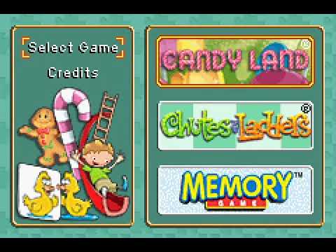 Photo de CandyLand / Chutes and Ladders / Original Memory Game sur Game Boy Advance