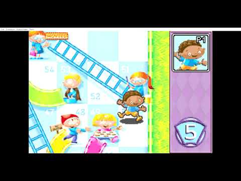 Screen de CandyLand / Chutes and Ladders / Original Memory Game sur Game Boy Advance